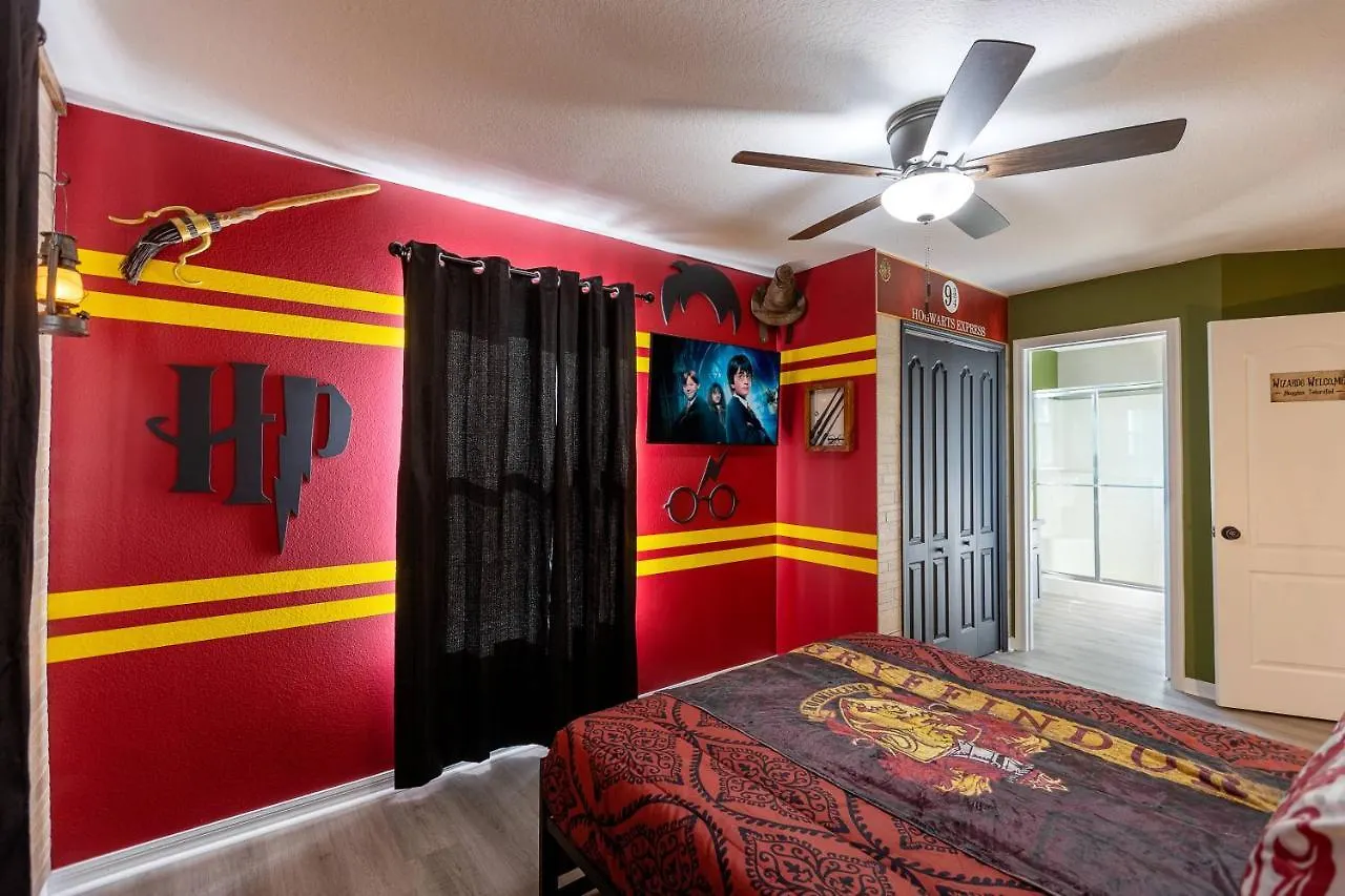 Thematic House With Pool Spa And Game Room Davenport 0*,